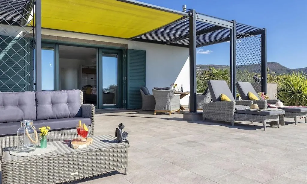 Villa Luxury Sunshine Alghero Con Piscina Vista Mare Olaszország