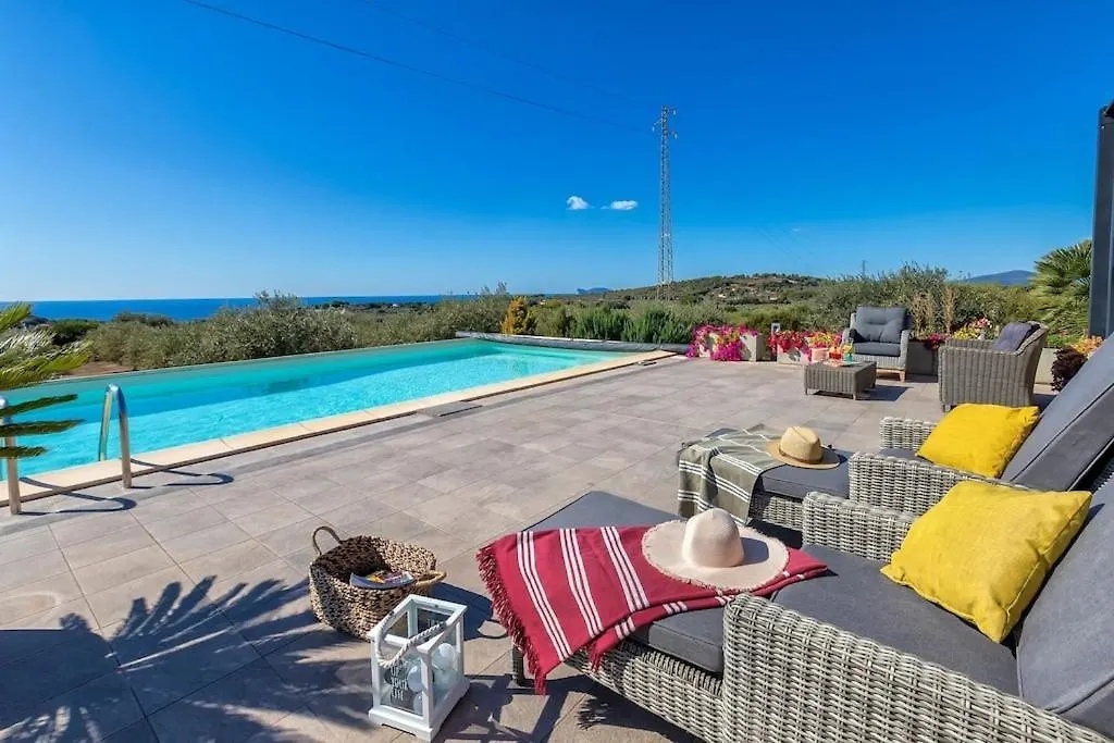 Villa Luxury Sunshine Alghero Con Piscina Vista Mare