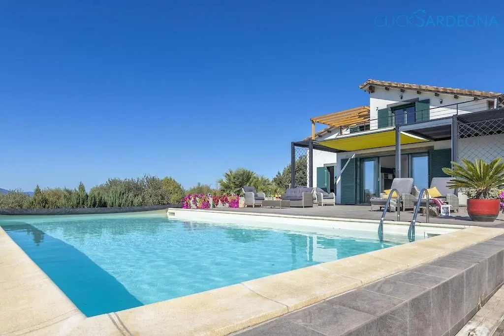 Villa Luxury Sunshine Alghero Con Piscina Vista Mare